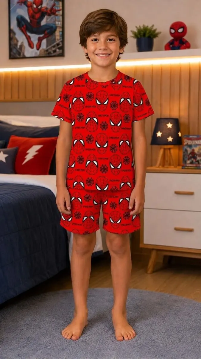 Pijama homem aranha
