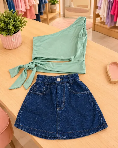 Cropped amarração