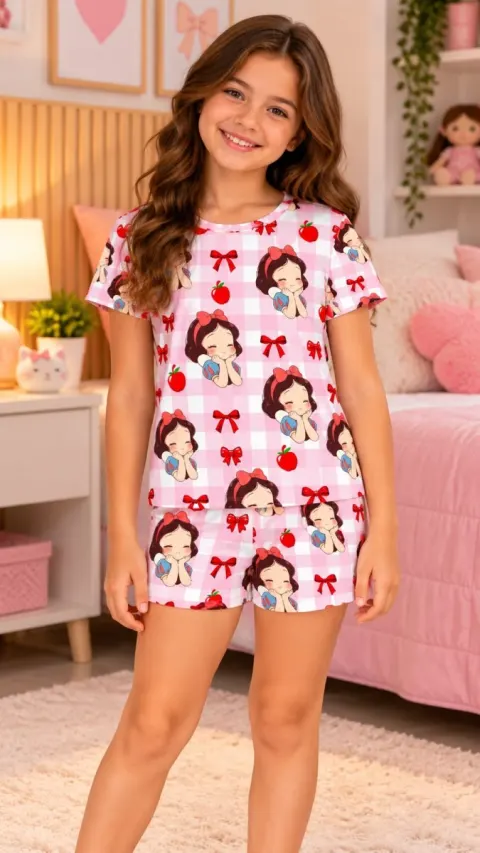 Pijama  branca de neve